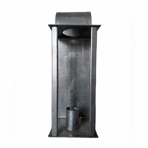 Vintage Handheld Metal Lantern – Rustic Farmhouse Decor